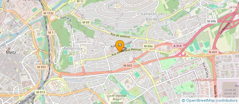 localisation de l'entreprise MONSIEUR RAJAB ALI YAQUBI  METZ