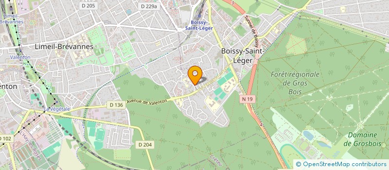localisation de l'entreprise MONSIEUR RAJAESWARAN NARASINGHAMOORTHY à BOISSY-SAINT-LEGER