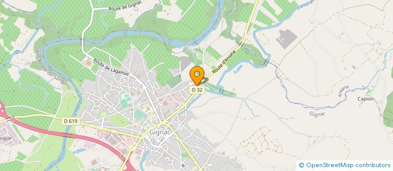 localisation de l'entreprise MONSIEUR RAJAN NEY  GIGNAC