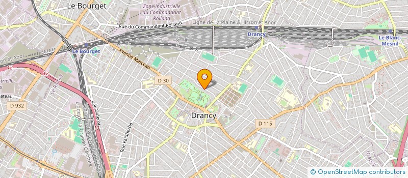 localisation de l'entreprise MONSIEUR RAJAN SHRESTHA  DRANCY