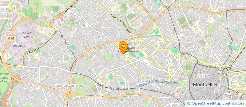 localisation de l'entreprise MONSIEUR RAJAONARISON MANAPANY à MONTPELLIER