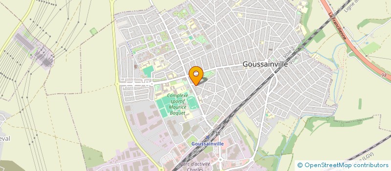 localisation de l'entreprise MONSIEUR RAJARATNAM JEYAKUMAR à GOUSSAINVILLE