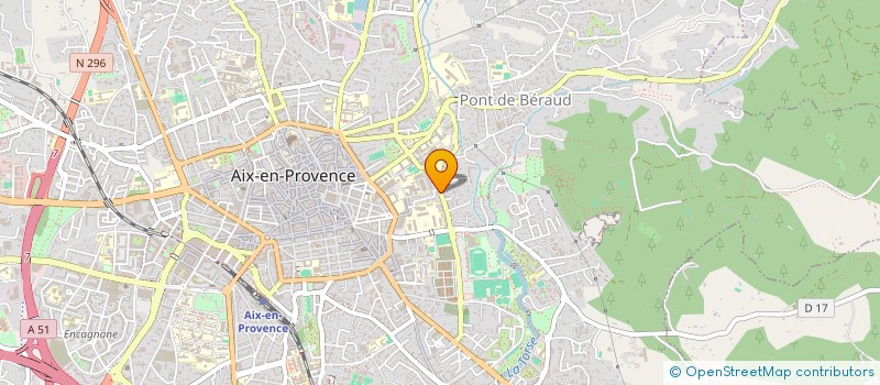 localisation de l'entreprise MONSIEUR RAJEH ABIDI  AIX EN PROVENCE