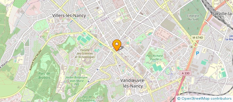 localisation de l'entreprise MONSIEUR RAJESH BALRAJU  VANDUVRE-LES-NANCY