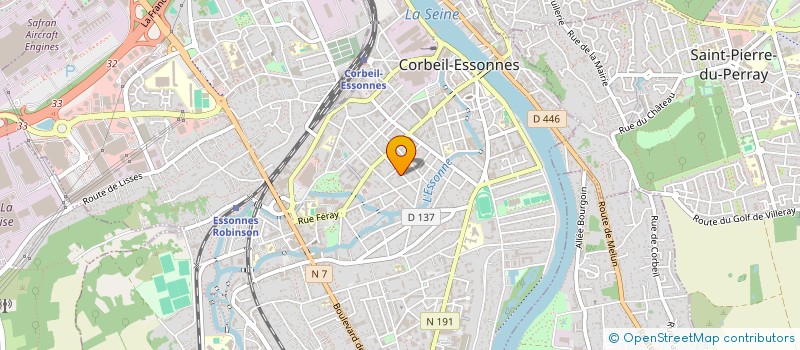 localisation de l'entreprise MONSIEUR RAJESWARAN SARANGABANY à CORBEIL-ESSONNES