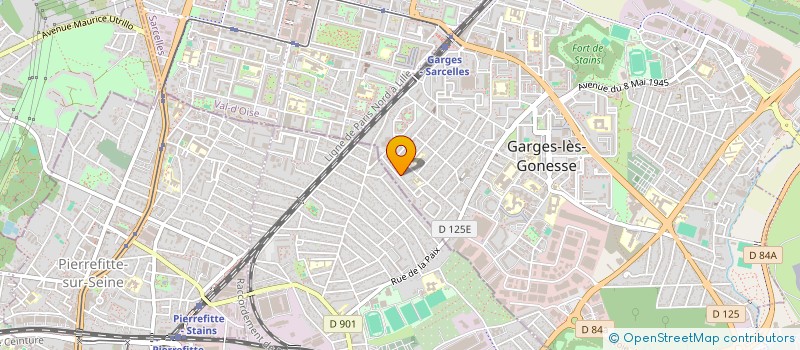 localisation de l'entreprise MONSIEUR RAJGOPAL UNTHIAH  GARGES-LES-GONESSE