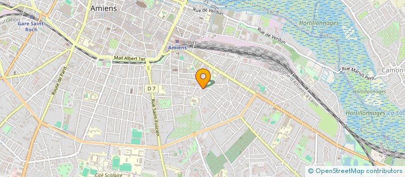 localisation de l'entreprise MONSIEUR RAJIB RAY à AMIENS