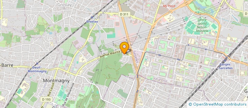 localisation de l'entreprise MONSIEUR RAJINDER SINGH  MONTMAGNY