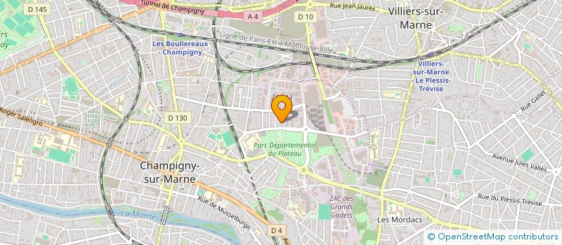 localisation de l'entreprise MONSIEUR RAJITH RAVINDRAN à CHAMPIGNY-SUR-MARNE