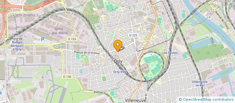 localisation de l'entreprise MONSIEUR RAJMOHAN URUTHTHIRAKUMARAN  ORLY