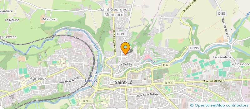 localisation de l'entreprise MONSIEUR RAKAN ALMHEIMED  SAINT-LO