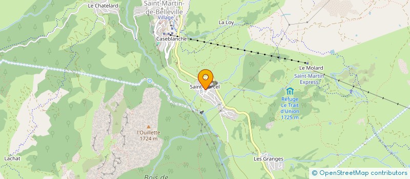 localisation de l'entreprise MONSIEUR RAKESH PATEL  LES BELLEVILLE