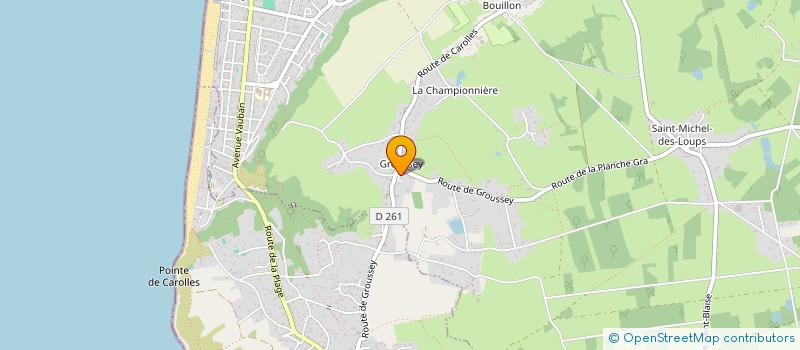 localisation de l'entreprise MONSIEUR RAKESH SHARMA  JULLOUVILLE