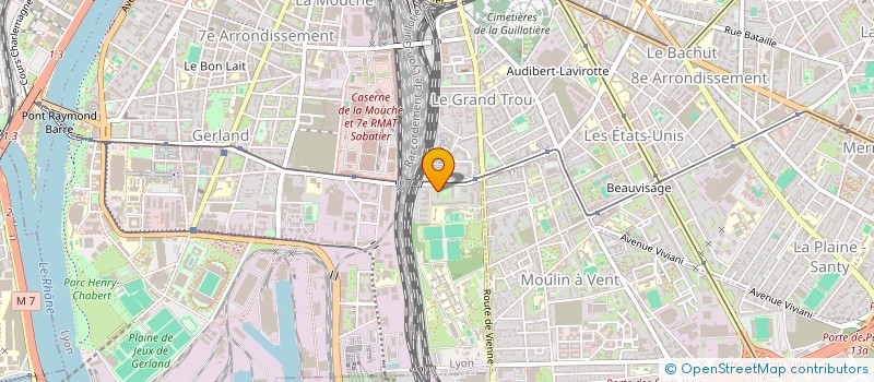 localisation de l'entreprise MONSIEUR RAKHIM SULTANOV  LYON