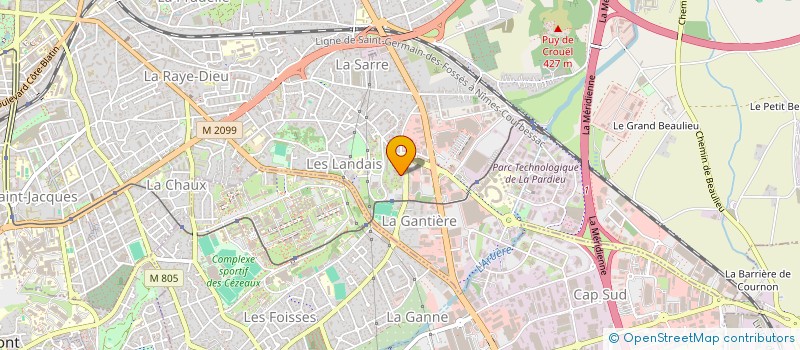 localisation de l'entreprise MONSIEUR RAKHMAN GAGALOV  CLERMONT-FERRAND