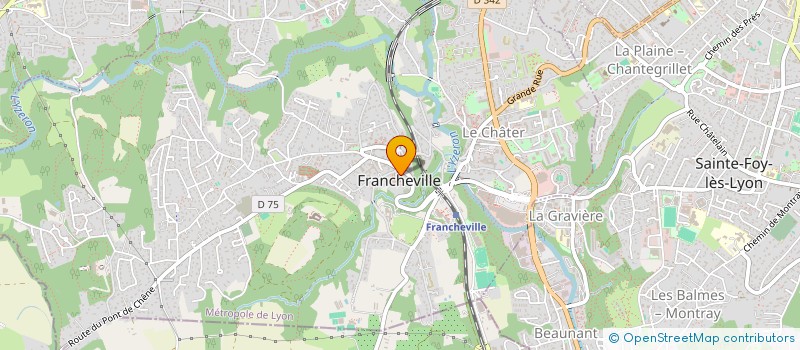 localisation de l'entreprise MONSIEUR RAKIBOU ABDOU SOULE  FRANCHEVILLE