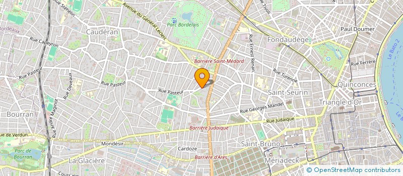 localisation de l'entreprise MONSIEUR RAKIK CHAMSEDDINE  BORDEAUX