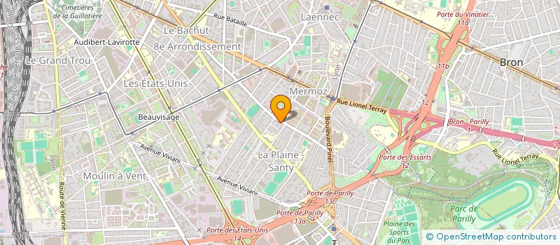 localisation de l'entreprise MONSIEUR RAKOTONDRAZAKA RAHARISON à LYON