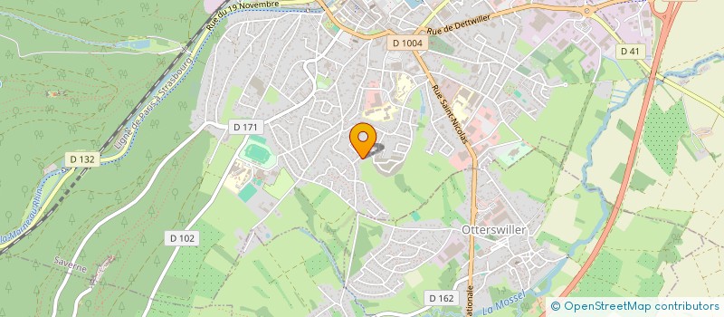 localisation de l'entreprise MONSIEUR RALF CHARAOUI  SAVERNE