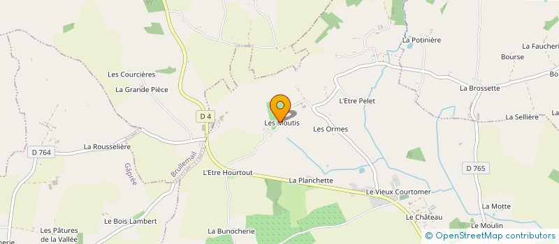 localisation de l'entreprise MONSIEUR RALF KAMPFE à COURTOMER