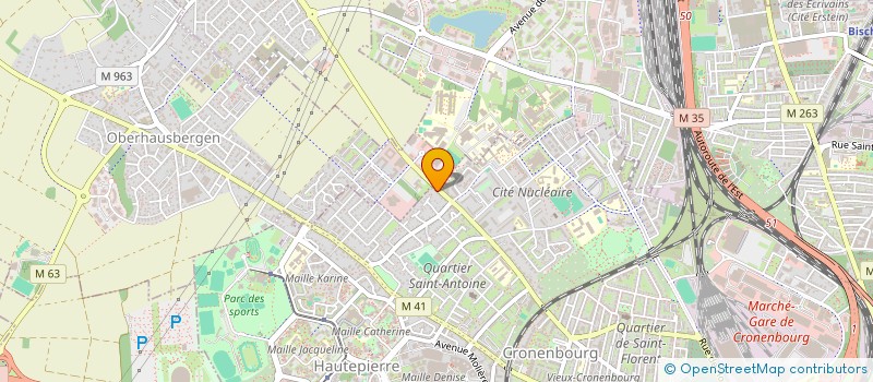 localisation de l'entreprise MONSIEUR RALF KRAUS  STRASBOURG