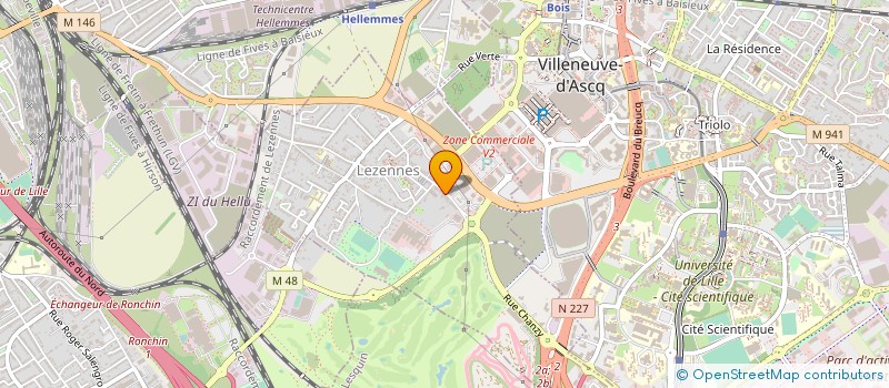 localisation de l'entreprise MONSIEUR RALLID MENAHNA à LILLE