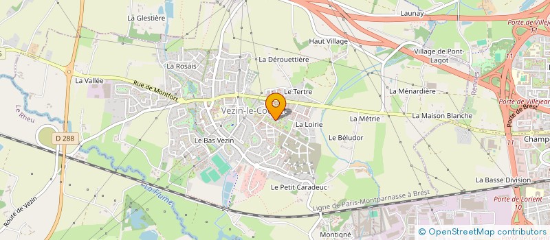localisation de l'entreprise MONSIEUR RALOUM TCHANA à VEZIN-LE-COQUET