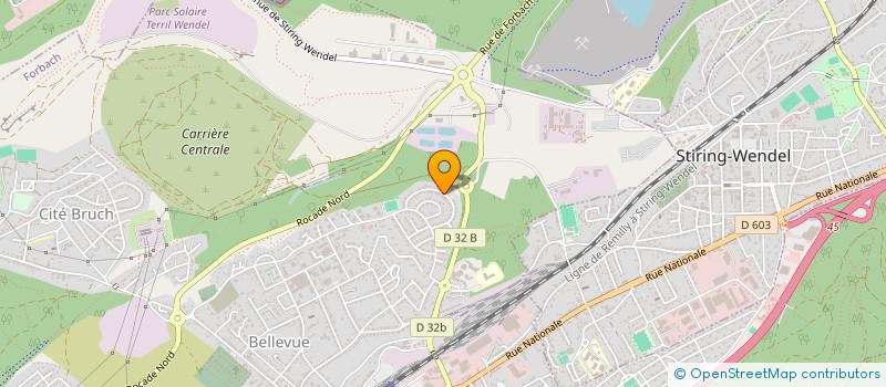 localisation de l'entreprise MONSIEUR RALPH AGENA à FORBACH