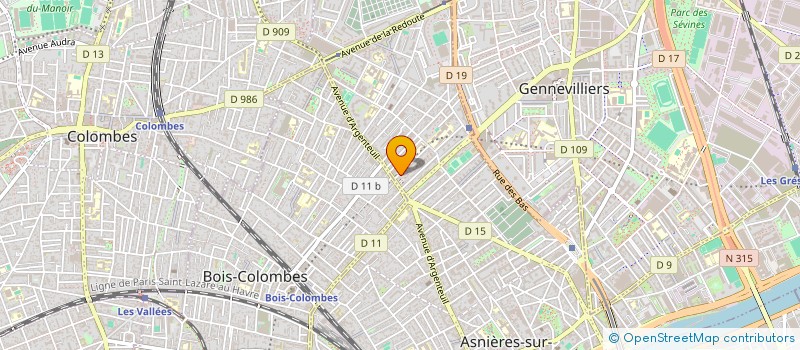 localisation de l'entreprise MONSIEUR RALPH ARABAT  ASNIERES-SUR-SEINE