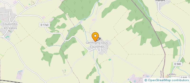 localisation de l'entreprise MONSIEUR RALPH BOISARD  GERMIGNY-SOUS-COULOMBS