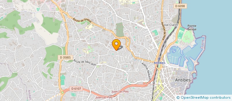 localisation de l'entreprise MONSIEUR RALPH CHEBIB  ANTIBES
