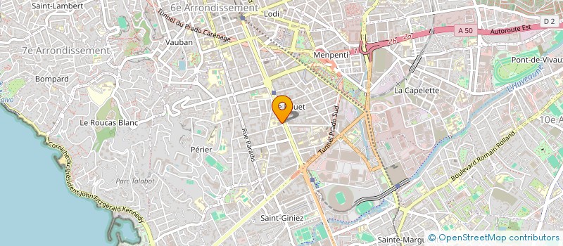 localisation de l'entreprise MONSIEUR RALPH CHEHADE à MARSEILLE