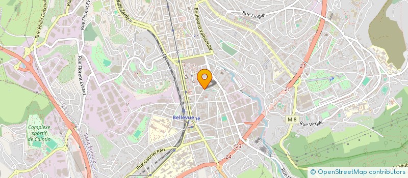 localisation de l'entreprise MONSIEUR RALPH GEORGES ALSABEH  SAINT-ETIENNE