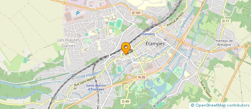 localisation de l'entreprise MONSIEUR RALPH KAIHA à ETAMPES
