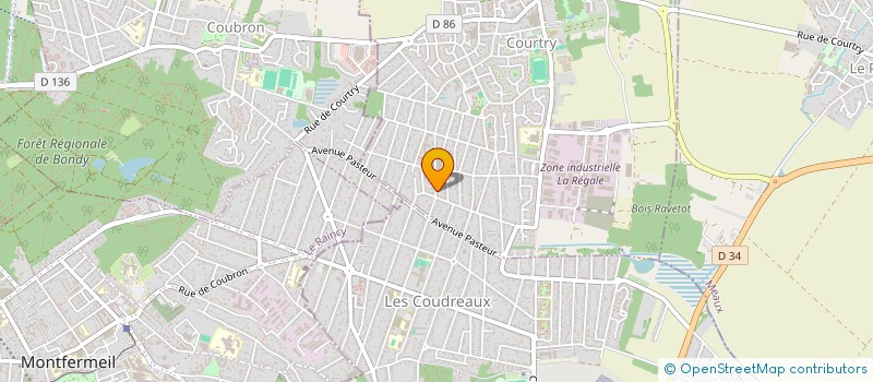localisation de l'entreprise MONSIEUR RALPH LAMBERTY à COURTRY