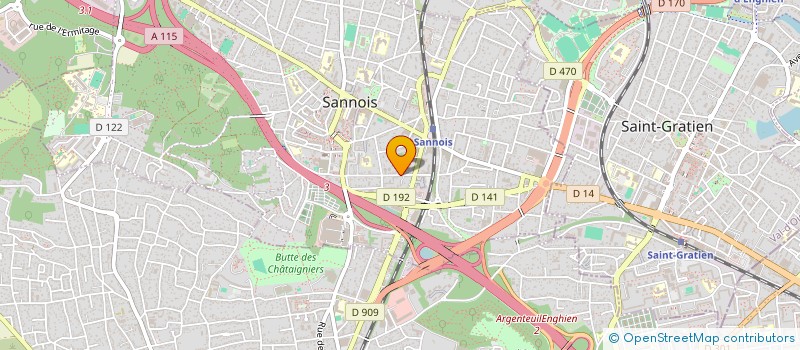localisation de l'entreprise MONSIEUR RALPH NOTE à SANNOIS