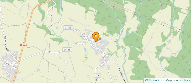 localisation de l'entreprise MONSIEUR RALPH PYSZ  ISSEL