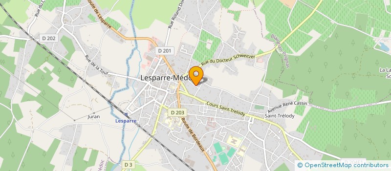 localisation de l'entreprise MONSIEUR RALPH VANDAMME à LESPARRE-MEDOC