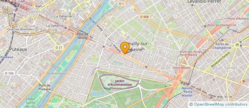 localisation de l'entreprise MONSIEUR RALPHE BOUTROS  PARIS