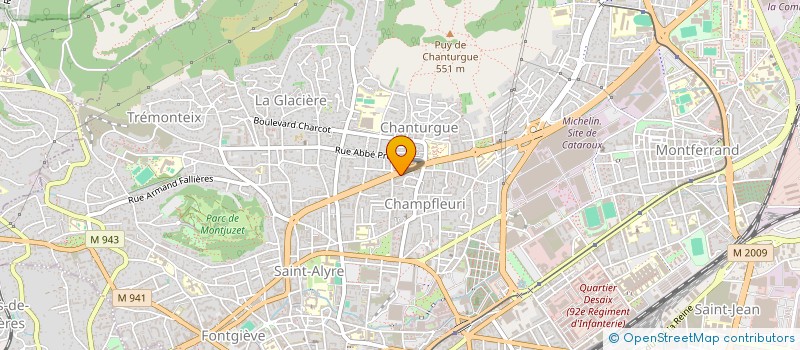 localisation de l'entreprise MONSIEUR RALVI BEY  CLERMONT-FERRAND