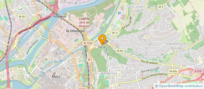 localisation de l'entreprise MONSIEUR RAMA EKULU  SAINT-JULIEN-LES-METZ