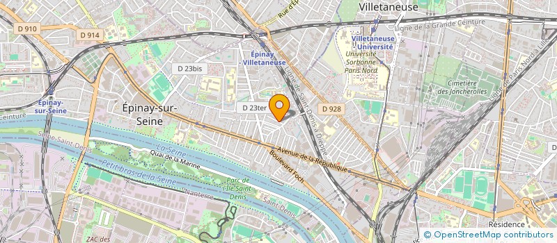 localisation de l'entreprise MONSIEUR RAMA NARASIMHA BADHAVATH à EPINAY-SUR-SEINE