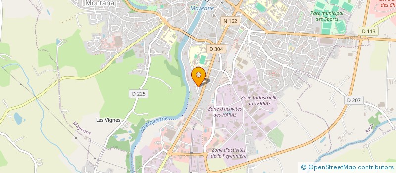 localisation de l'entreprise MONSIEUR RAMADAN KASTRATI à MAYENNE