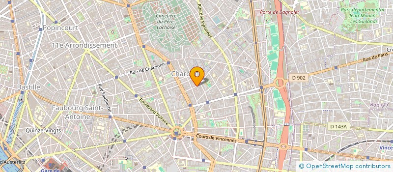 localisation de l'entreprise MONSIEUR RAMADAN MORAD  PARIS