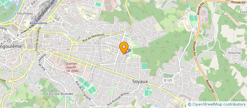 localisation de l'entreprise MONSIEUR RAMADANE HAMIDANE à SOYAUX