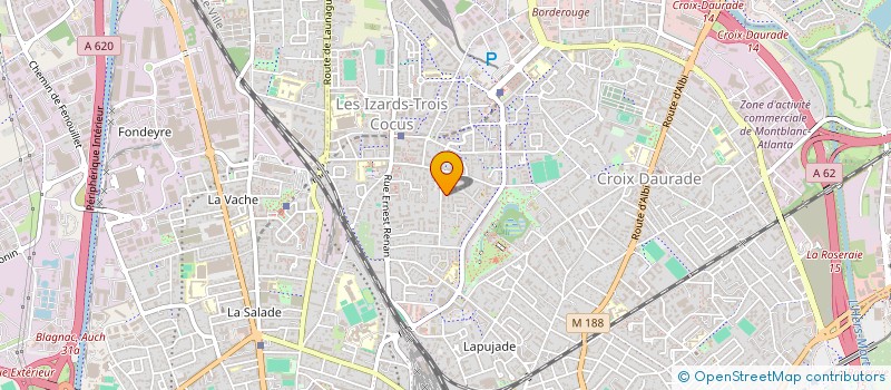 localisation de l'entreprise MONSIEUR RAMAN ZAKERVASHEVICH  TOULOUSE
