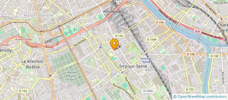 localisation de l'entreprise MONSIEUR RAMANATHAR NAGENDRAN à IVRY-SUR-SEINE