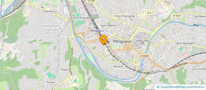 localisation de l'entreprise MONSIEUR RAMATULLAH ARMANDI  PERIGUEUX