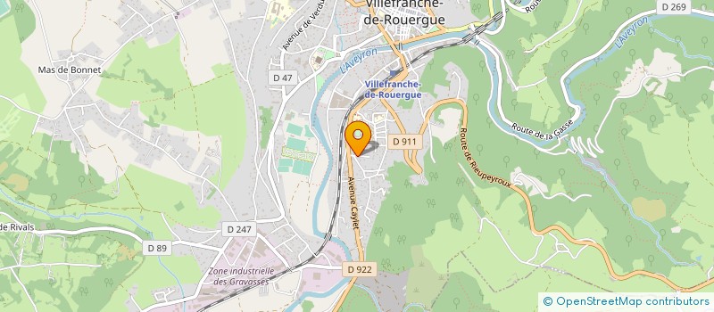 localisation de l'entreprise MONSIEUR RAMAZ MAKISHVILI  VILLEFRANCHE-DE-ROUERGUE