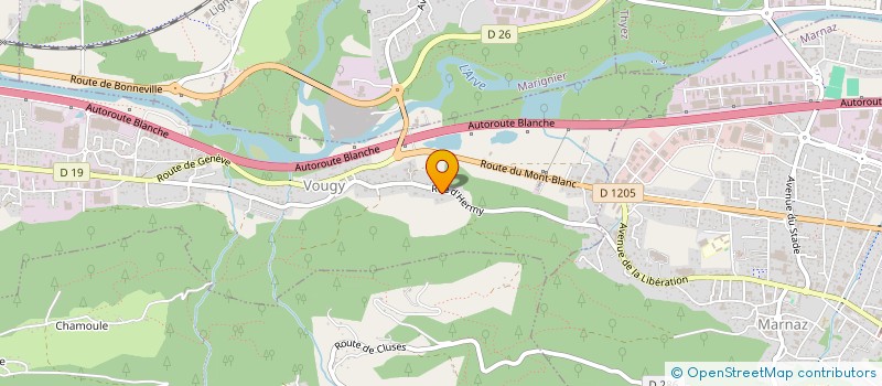 localisation de l'entreprise MONSIEUR RAMAZAN ACAR  VOUGY